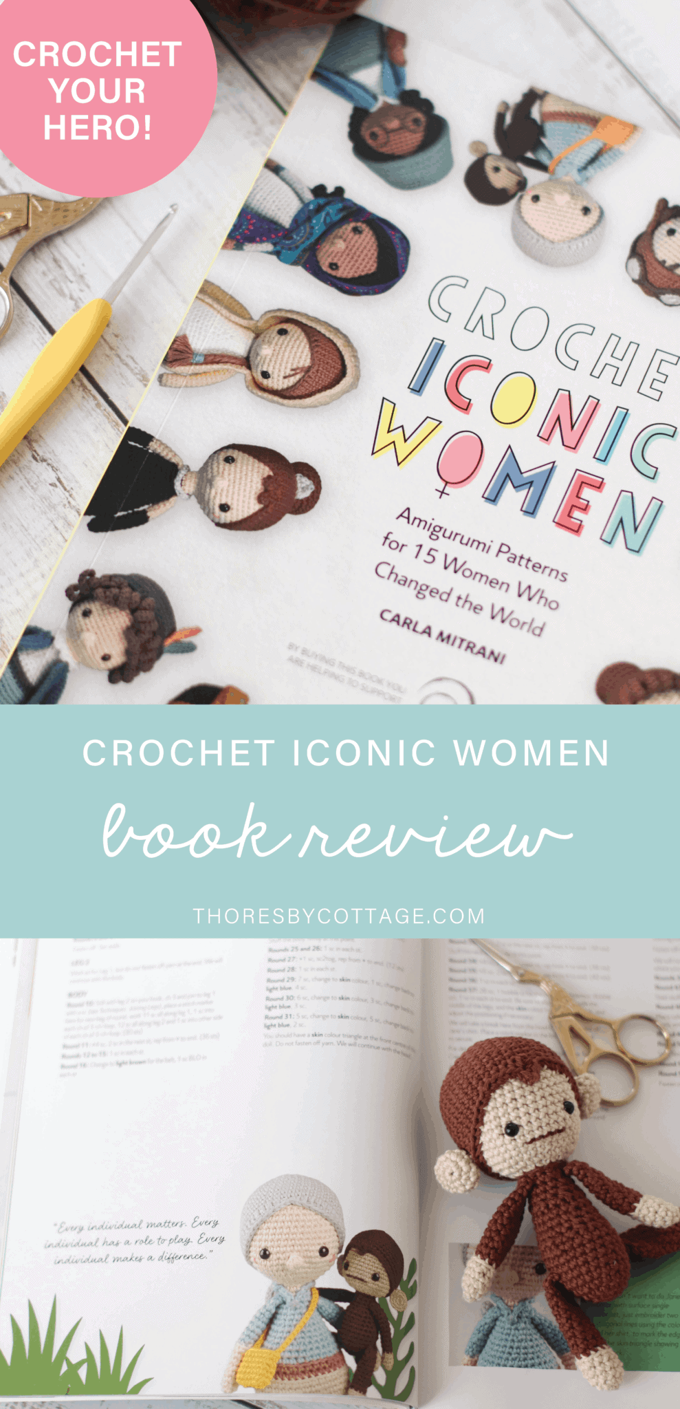 Crochet Iconic Women Book Review Crochet Your Hero