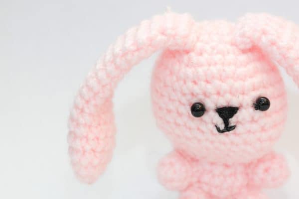 crochet spring bunny