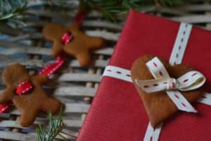 Edible Christmas gift tag idea