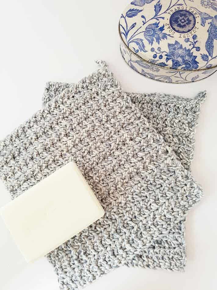 free textured crochet washcloth pattern