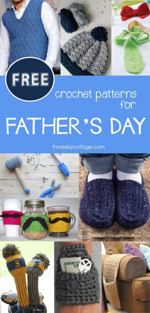 Free Father's Day crochet patterns