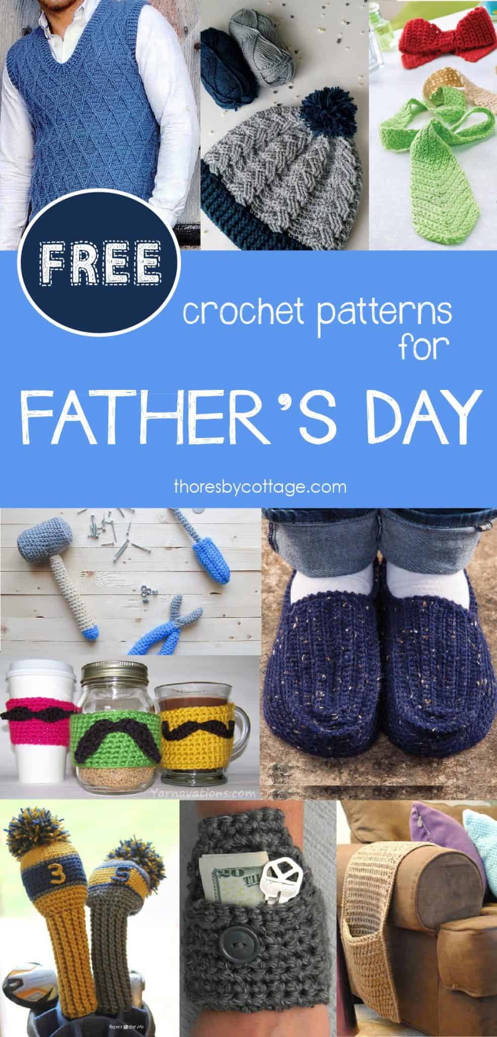 Free Father's Day Crochet Patterns