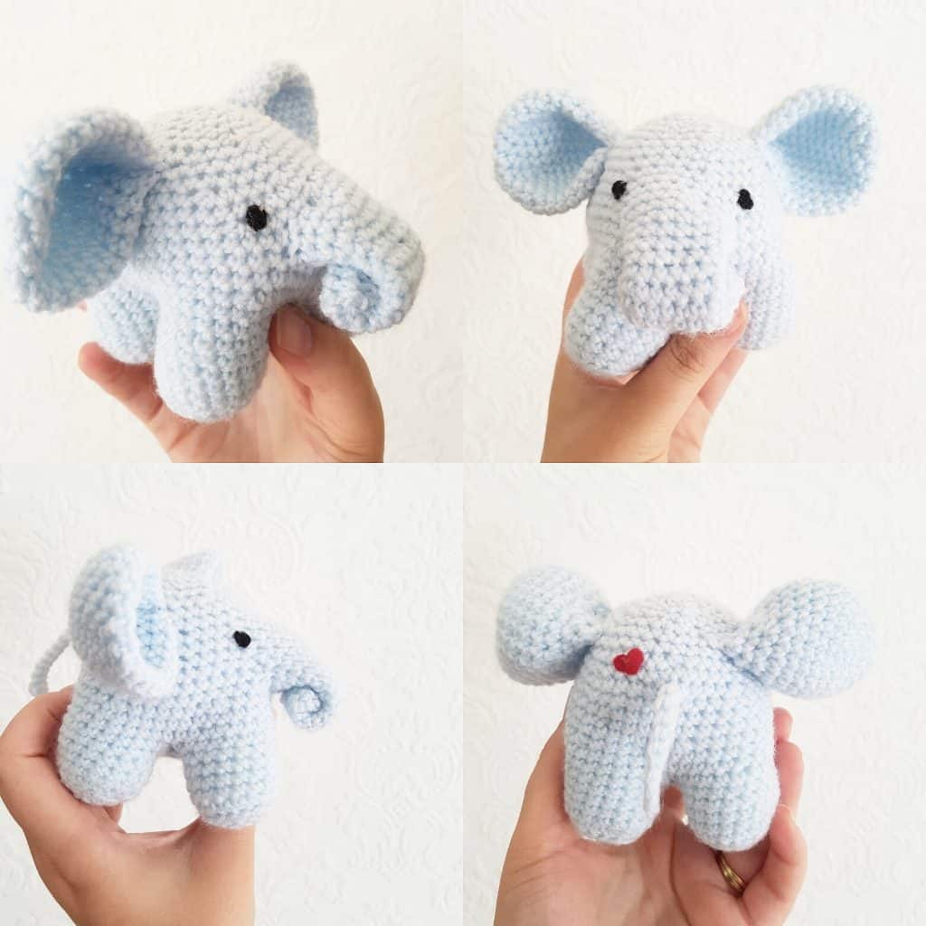 Crochet elephant