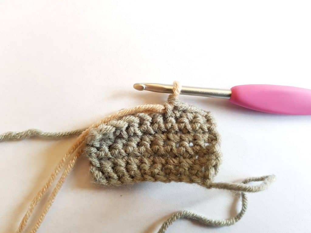 color change in crochet