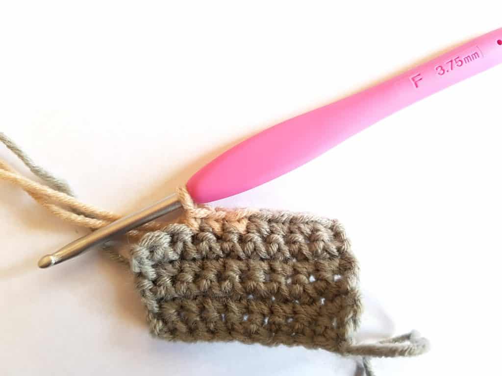 color change in crochet