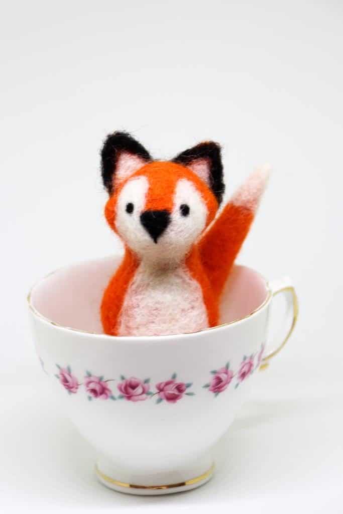 Felted Fox: Needle felting kit review