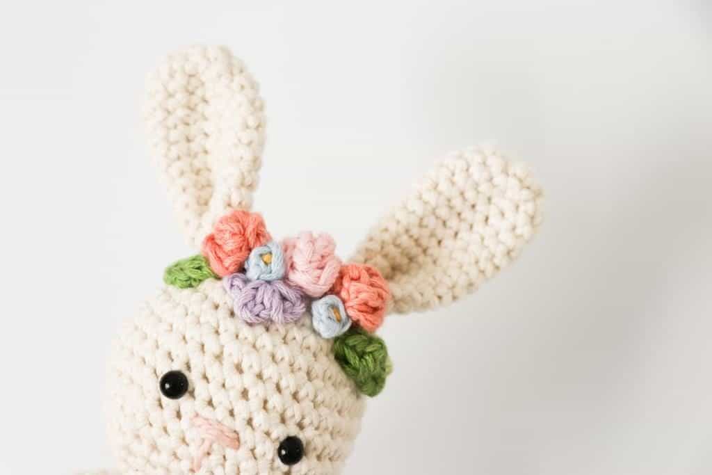 Bunny rattle clearance crochet pattern