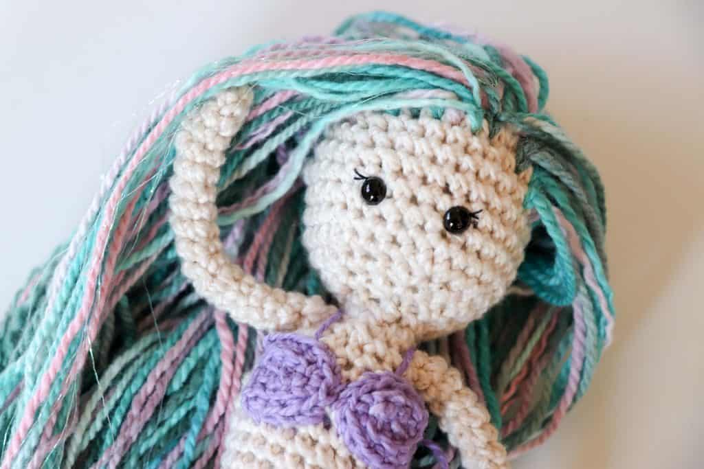 Luna the mermaid crochet pattern