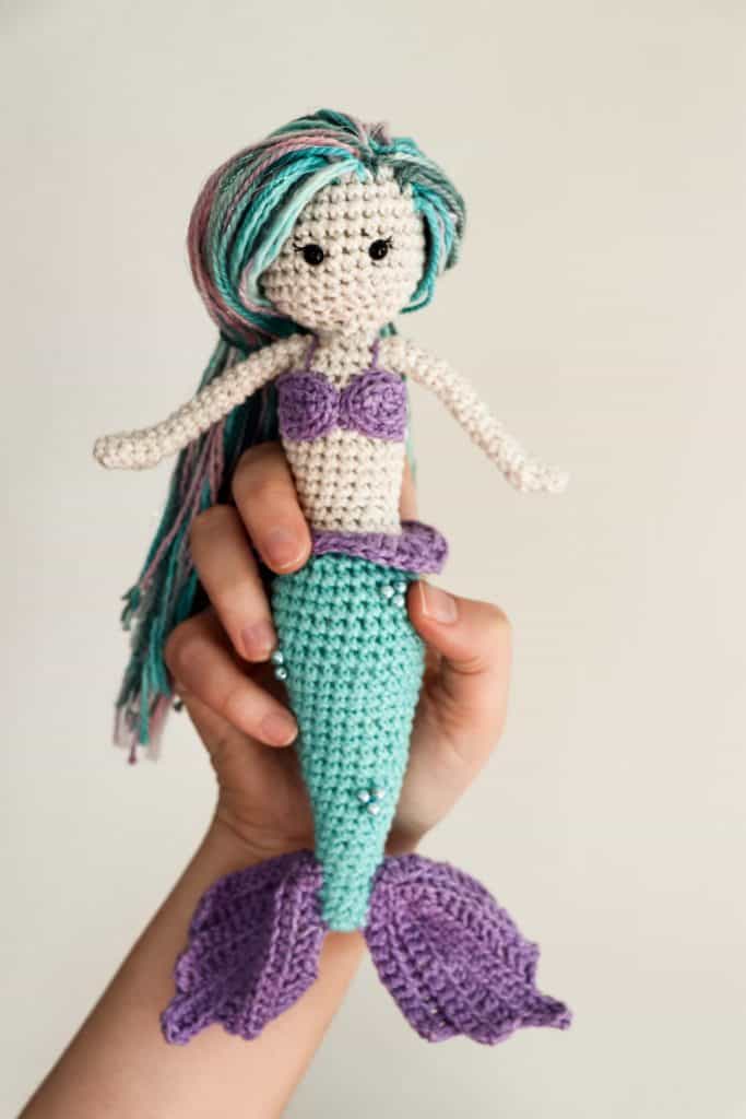Luna the Mermaid crochet pattern