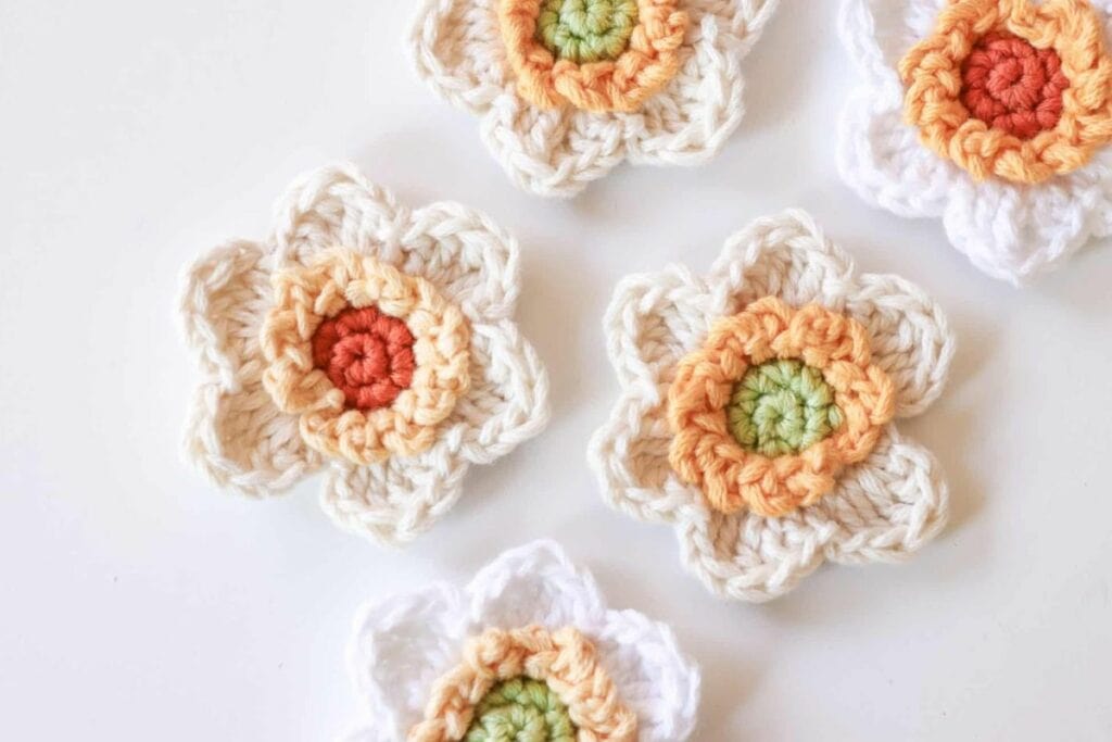 Crochet flower pattern