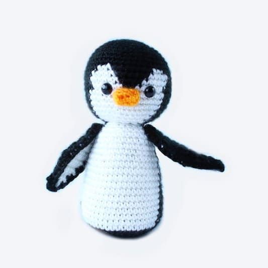 crochet penguin