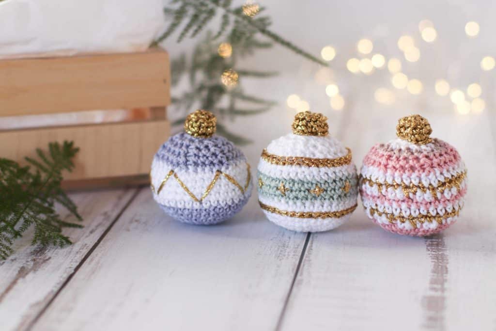 Download Christmas Bauble Crochet Pattern Free Crochet Pattern Thoresby Cottage PSD Mockup Templates