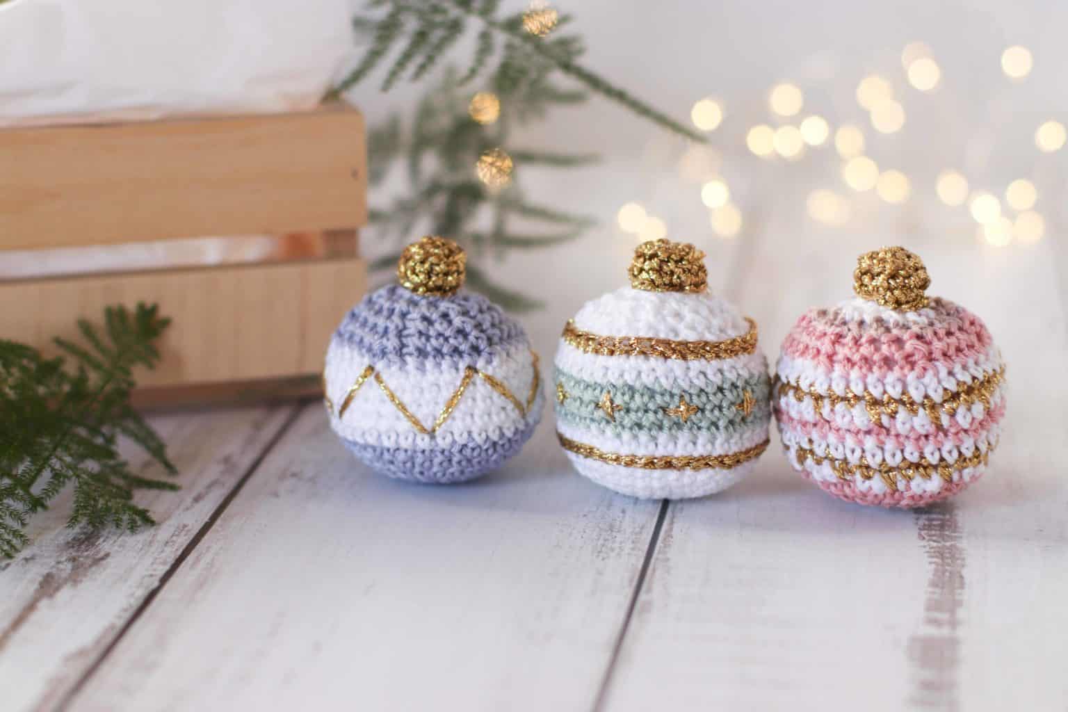 Christmas Bauble Crochet Pattern Free Crochet Pattern