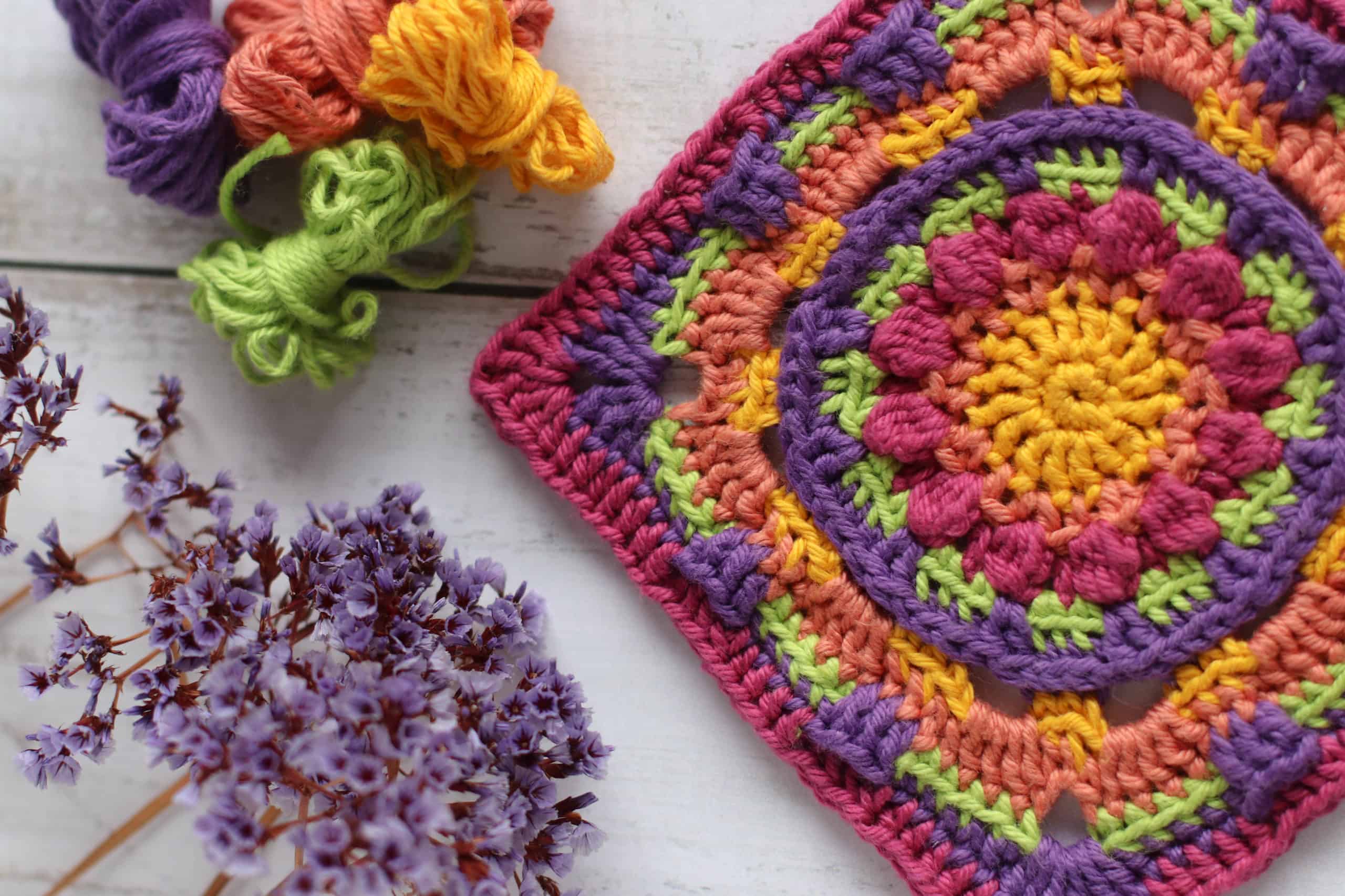 Namaqualand | Free crochet granny square pattern ...