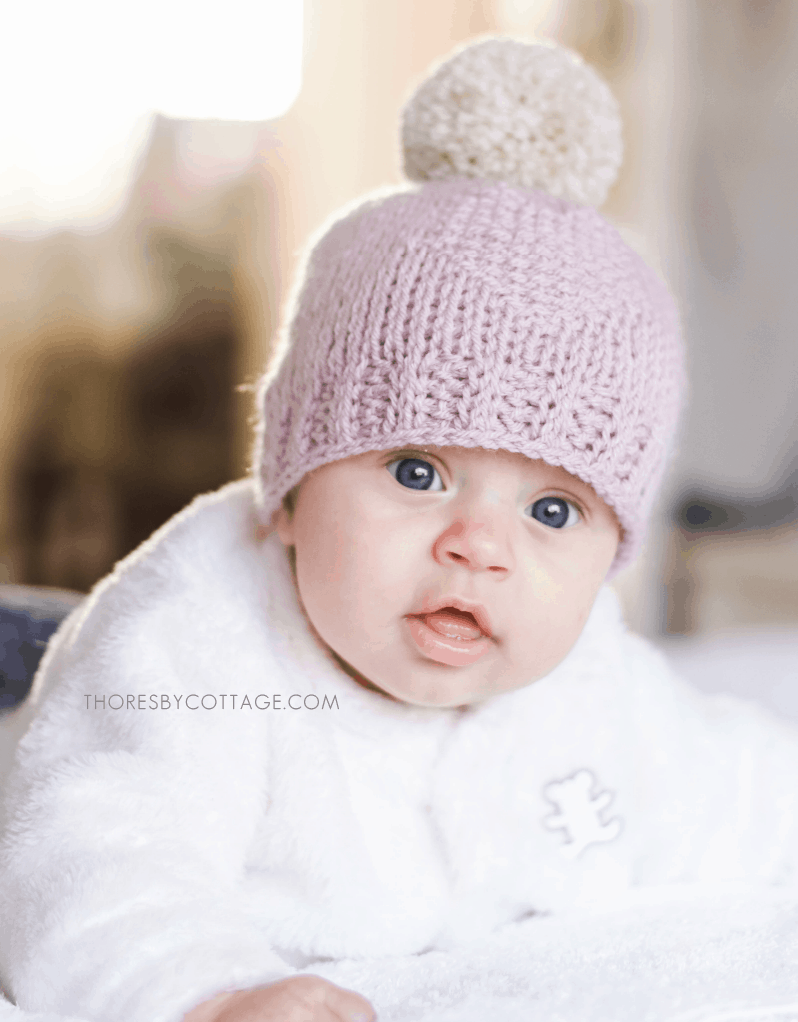 crochet baby beanie pattern 