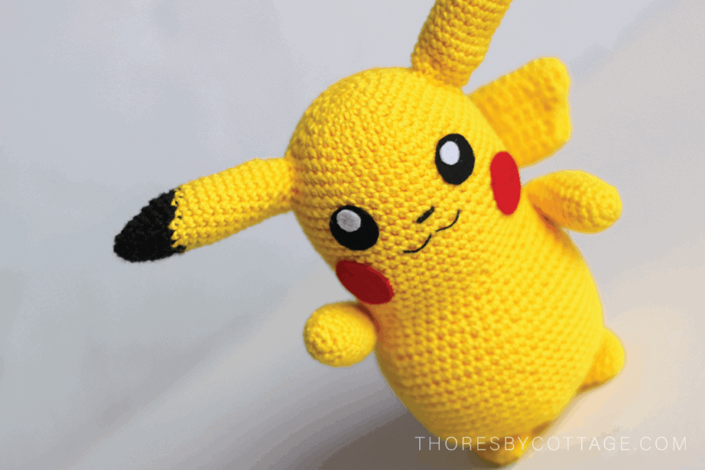 Crocheted Pikachu