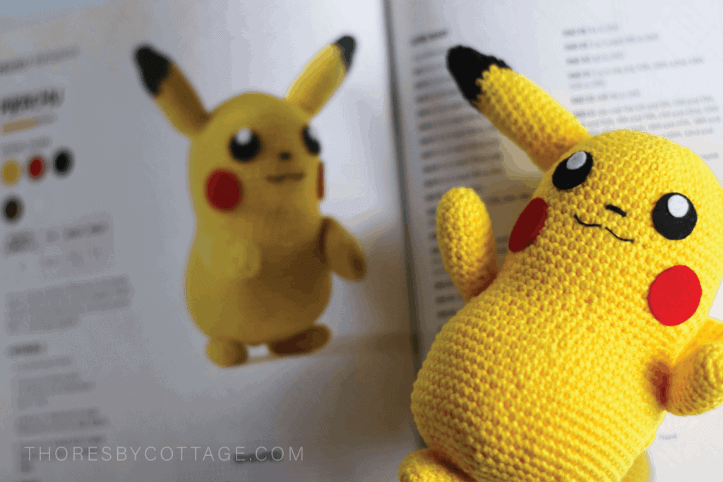 https://thoresbycottage.com/wp-content/uploads/2021/07/Pokemon-crochet-book-pikachu-1024x683.png