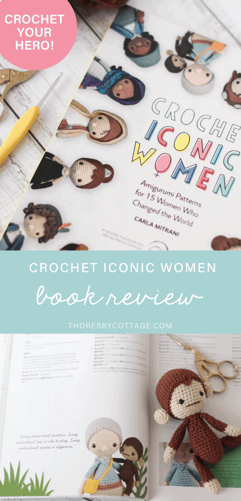 Crochet Iconic Women Book Review | Crochet your Hero