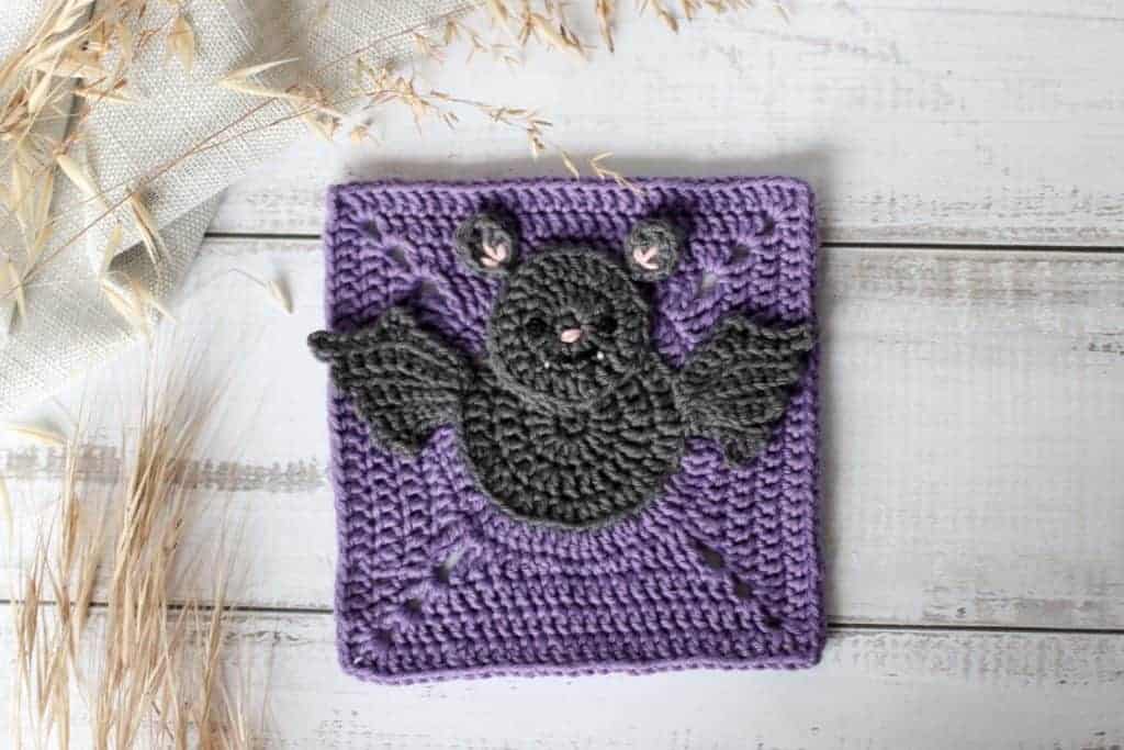 Crochet Bat Pattern | Free Granny Square