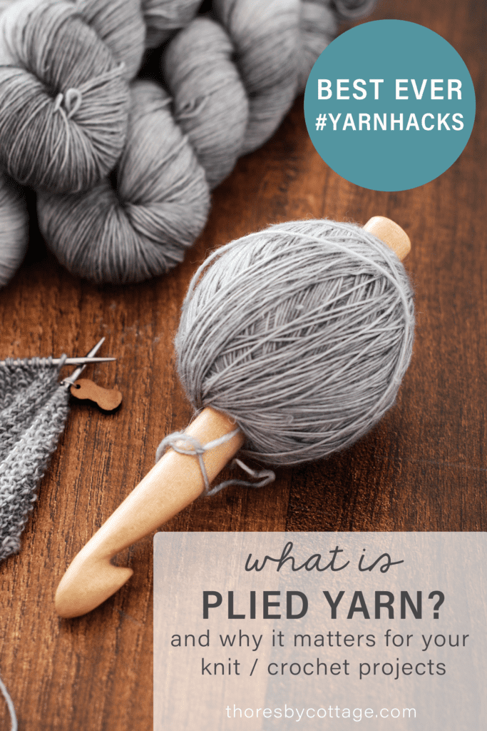 What does yarn ply mean? and why it matters for your knit / crochet projects