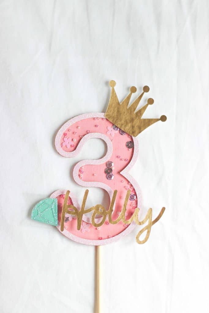 Clear Acrylic Cake Topper Stick DIY Crafting & Hobby Store