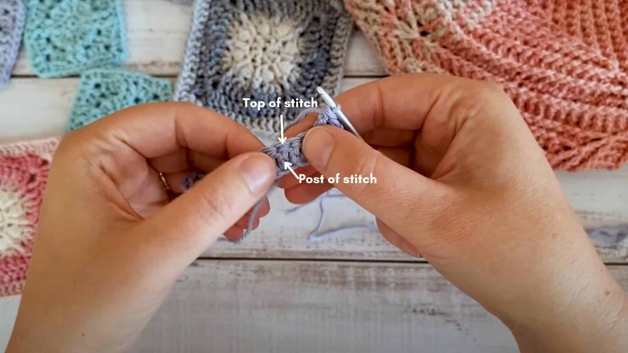 How To Crochet Front And Back Post Double Crochet (FPdc + BPdc)