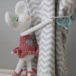 crochet ballerina mouse