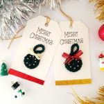 crochet christmas tag tutorial