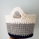 Crochet basket pattern